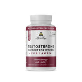 Testosterone Support for Women + Collagen Capsules (30 Servings) bottle