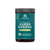 Organic SuperGreens Energizer Powder (25 Servings) bottle