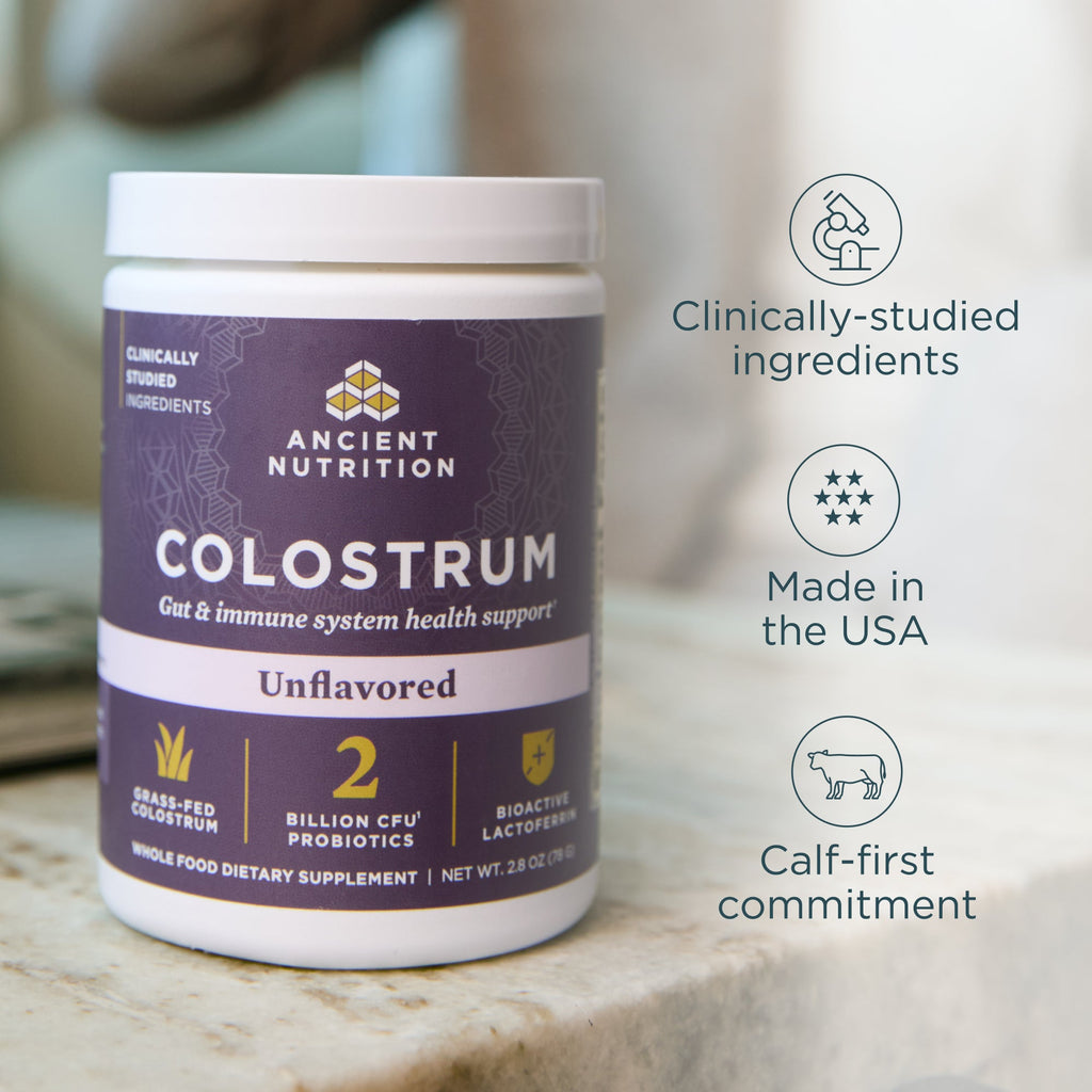 made in the USA, clinically-studied ingredients, calf-first commitment