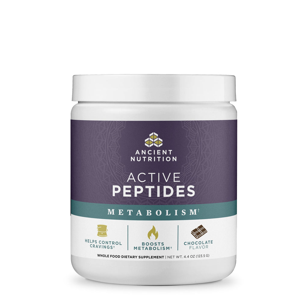 Active Peptides Metabolism Powder Chocolate (25 Servings) bottle