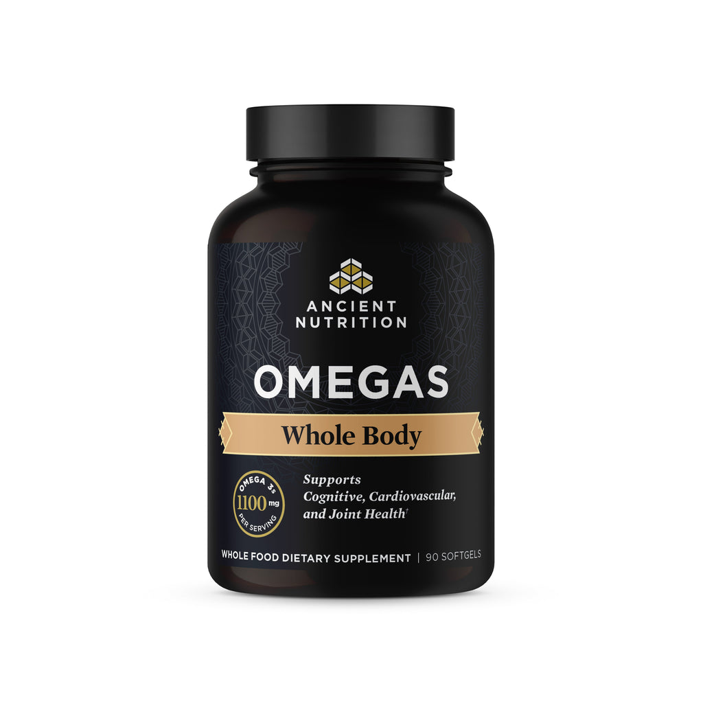 Omega-3s Whole Body (90 Softgels) front of bottle