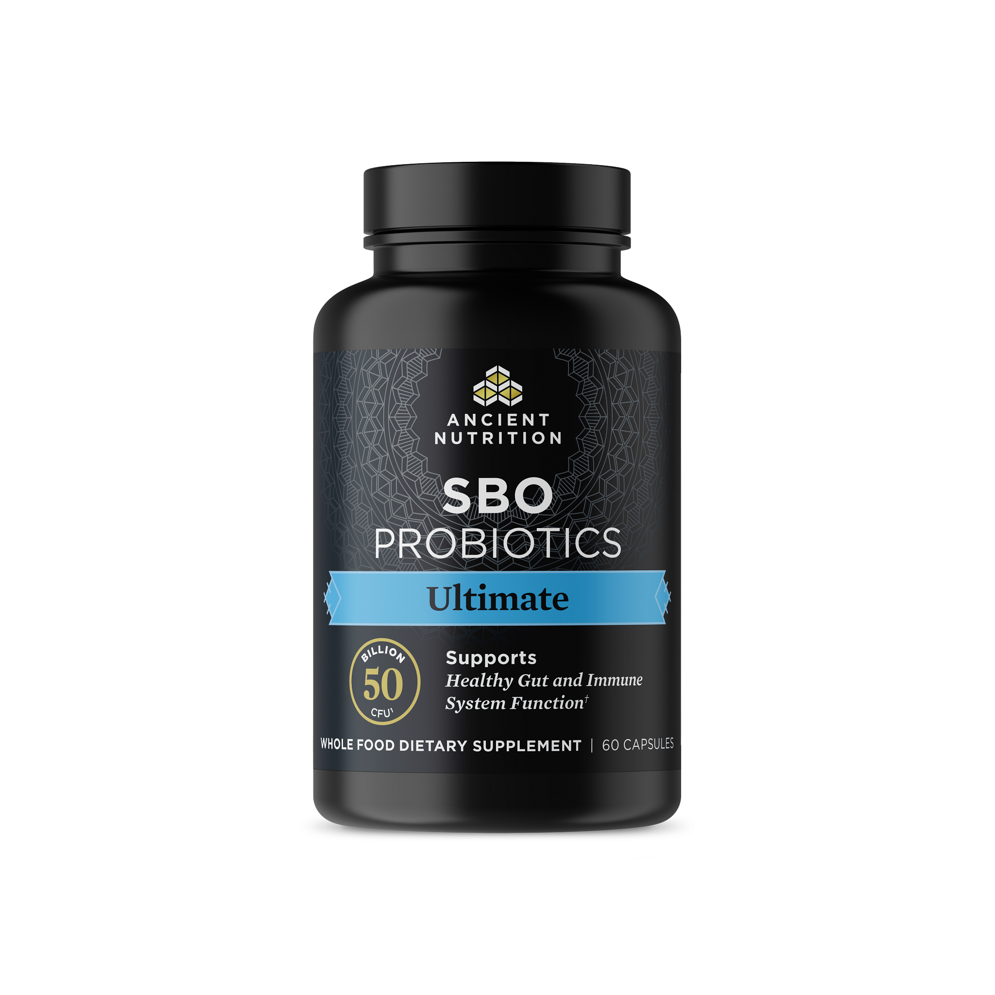 SBO Probiotics Ultimate Capsules (60 Capsules) bottle