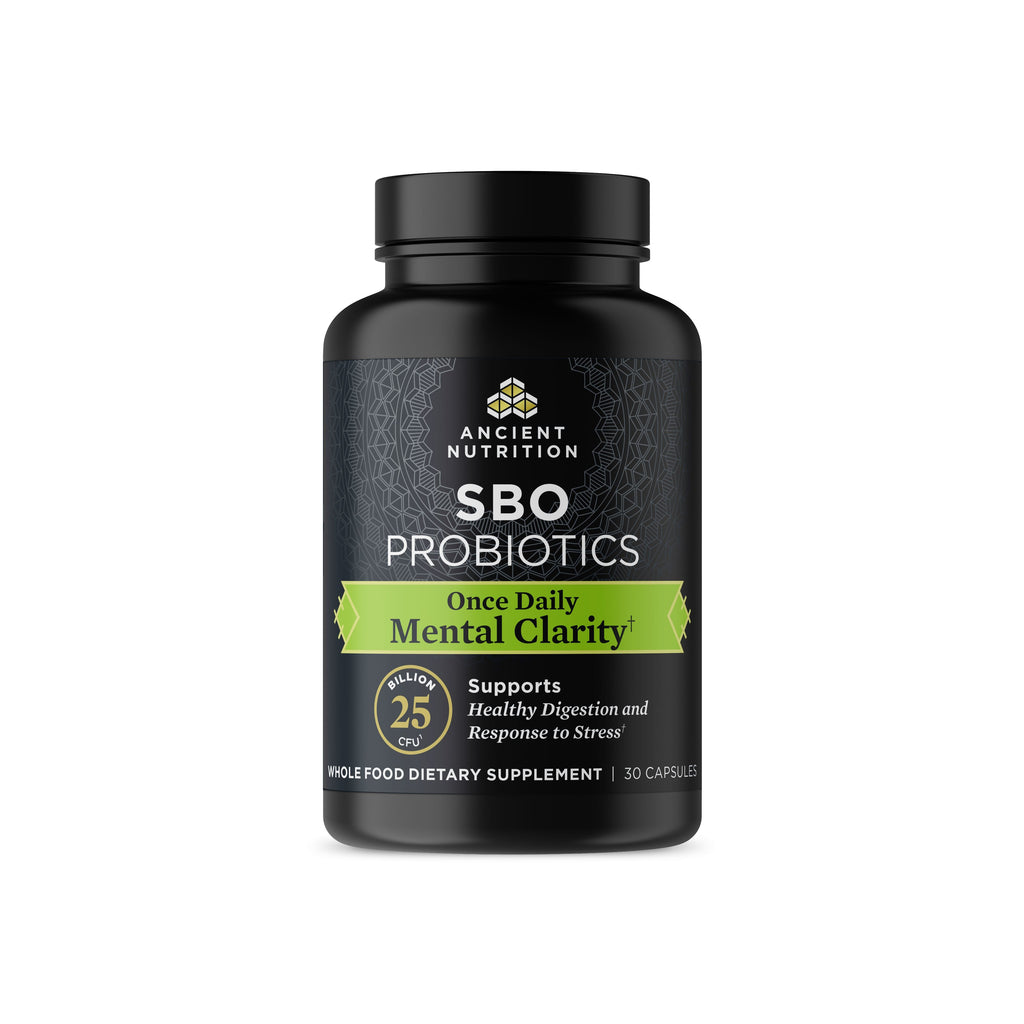 SBO Probiotics Mental Clarity Once Daily (30 Capsules) bottle