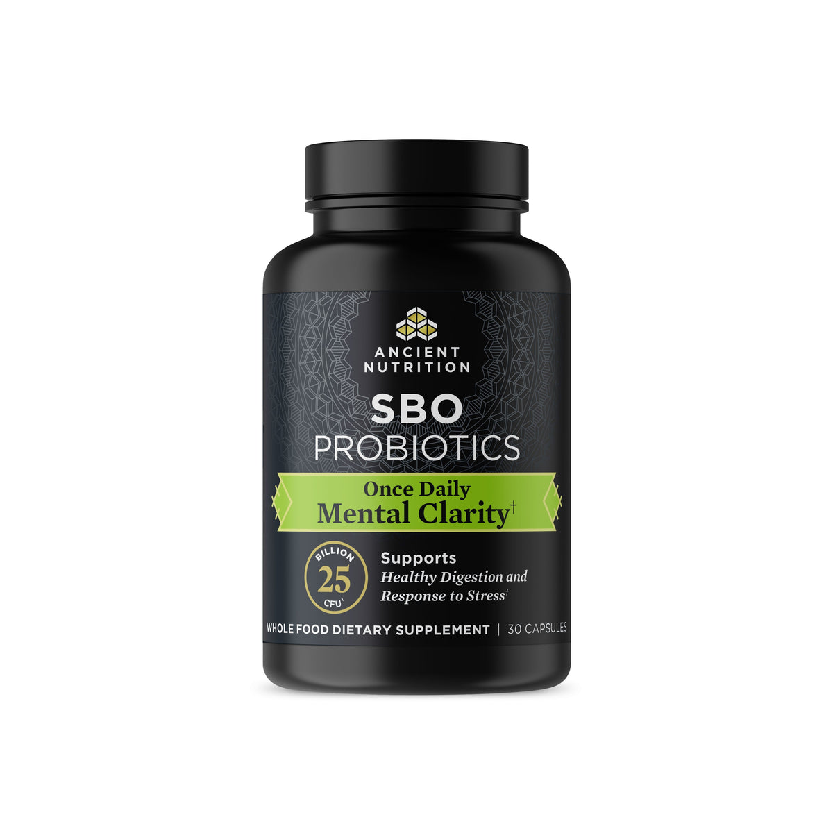 SBO Probiotics Mental Clarity Once Daily (30 Capsules) bottle