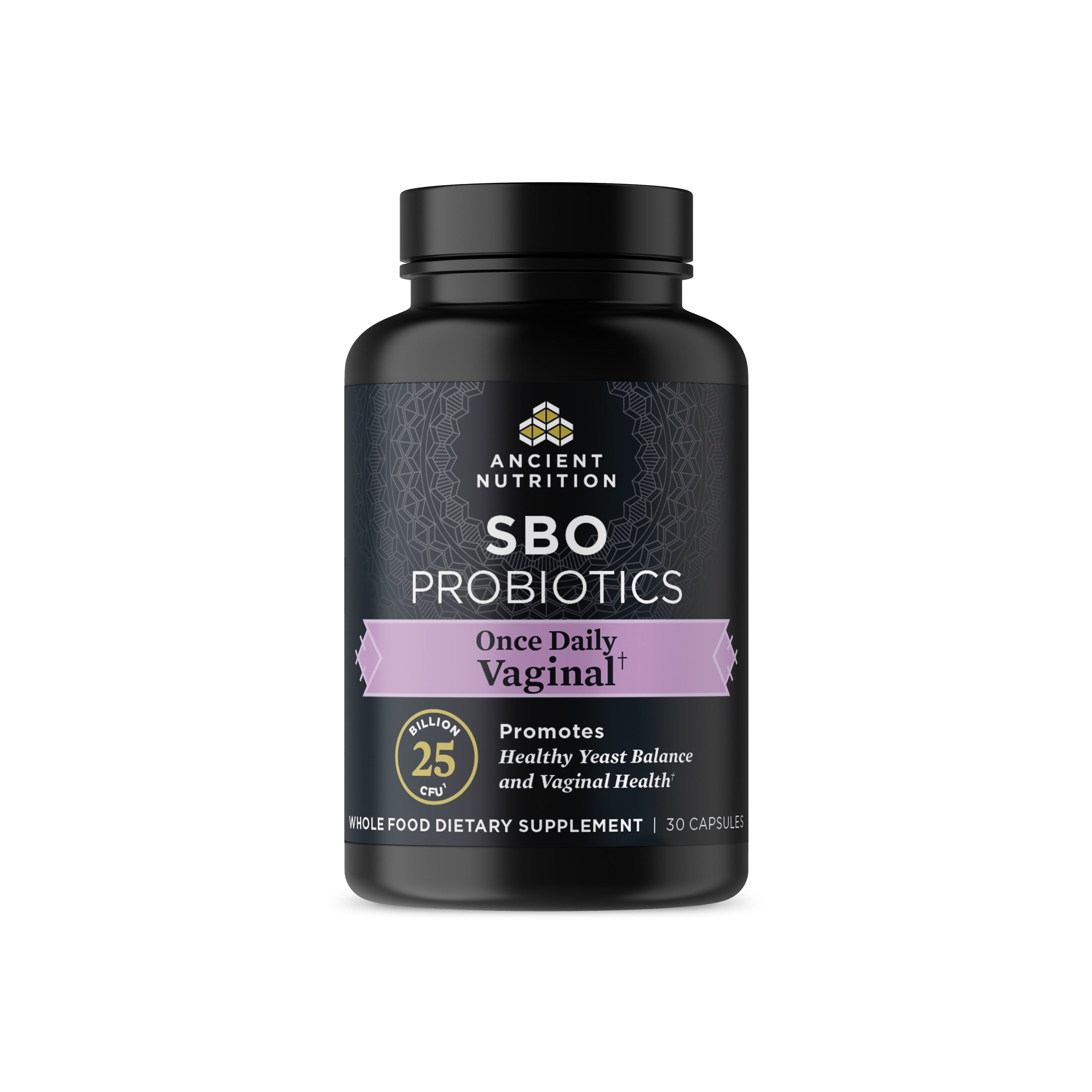 SBO Probiotics Vaginal Once Daily (30 Capsules) bottle