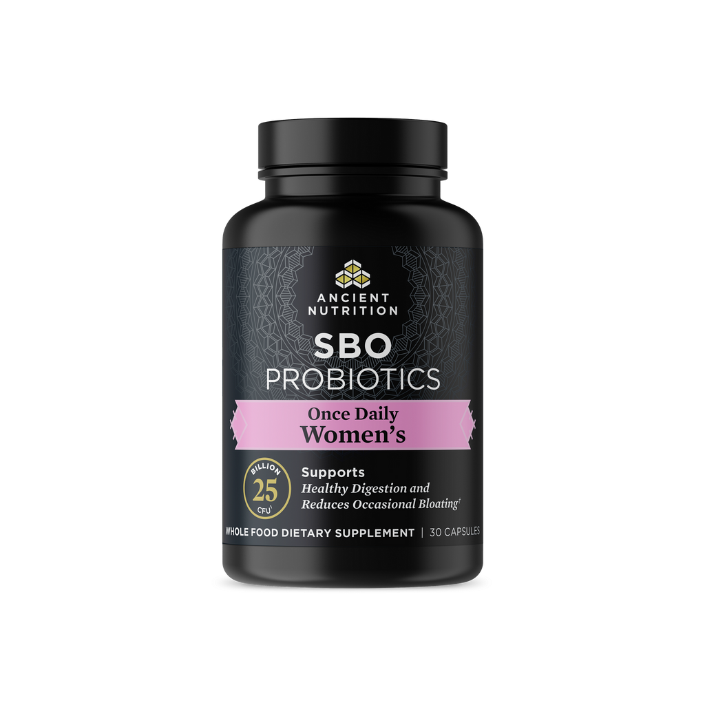 SBO Probiotics Women's Once Daily (30 Capsules) bottle