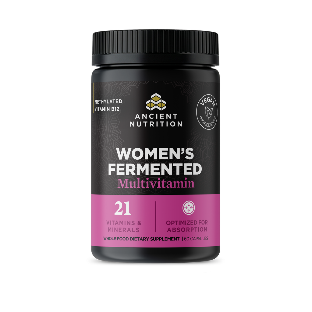 Women's Fermented Multivitamin Capsules (60 Capsules) bottle