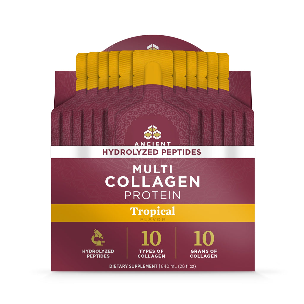 Multi Collagen Protein | Gel Packs Tropical (28 Servings)