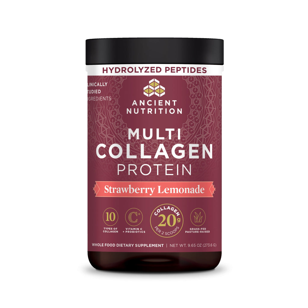 Multi Collagen Protein Strawberry Lemonade (24 Servings) bottle