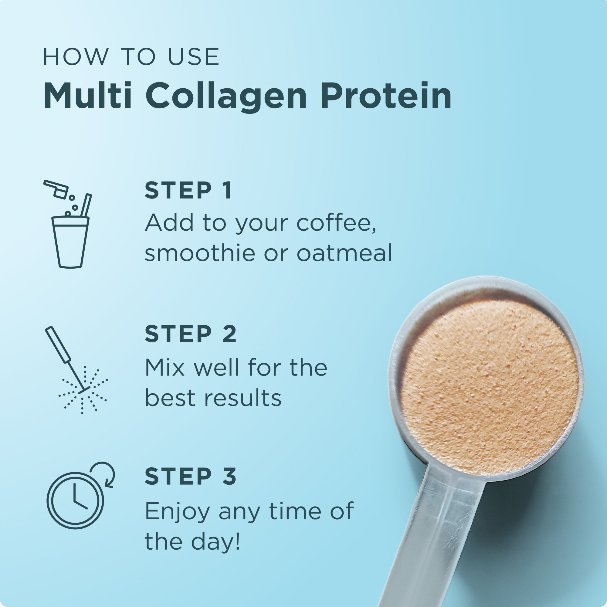 how to use multi collagen protein