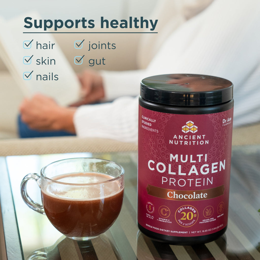 supports healthy hair, skin, nails, joints and gut