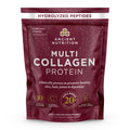 Multi Collagen Protein Powder Unflavored (100 Servings) bottle with a callout at the top that says hydrolyzed peptides
