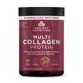 Multi Collagen Protein Powder Unflavored 45 Servings front label with hydrolyzed peptides call out