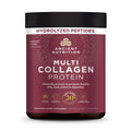 Multi Collagen Protein Powder Unflavored (60 Servings) bottle with a callout that says hydrolyzed peptides