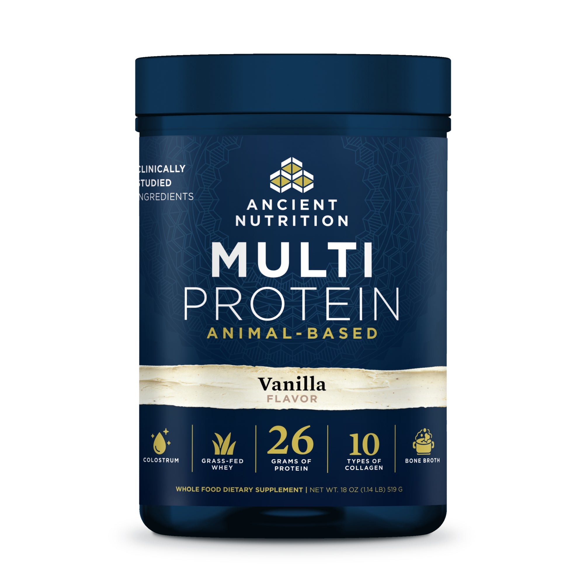 Multi Protein Powder Vanilla (15 Servings) bottle