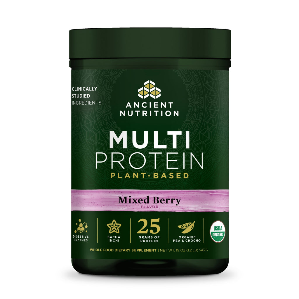 Multi Protein Plant Based Powder Mixed Berry (15 Servings) bottle
