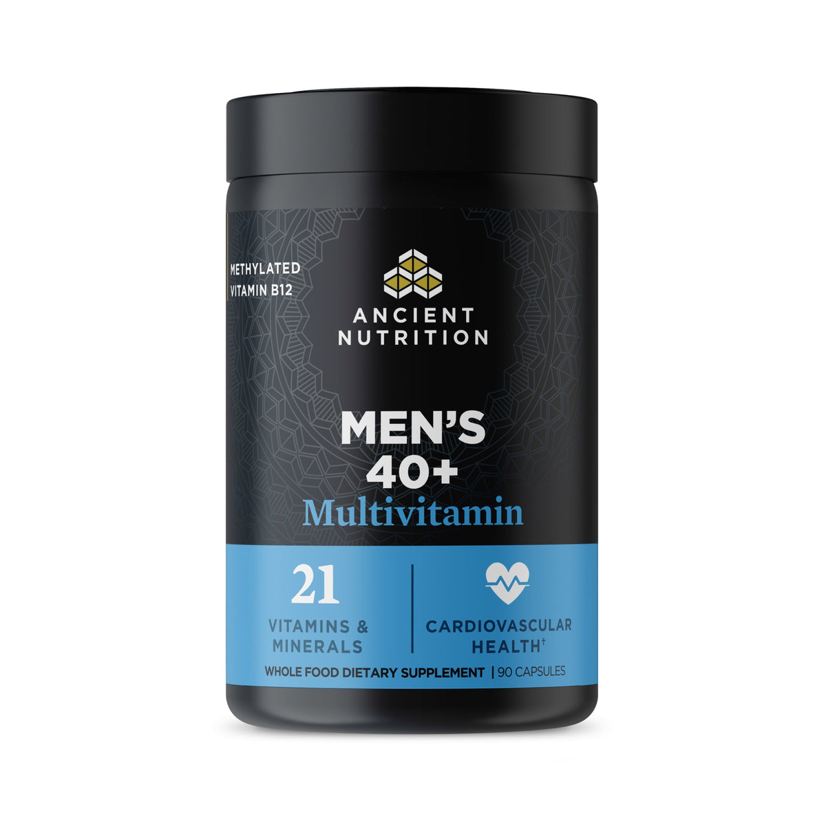Ancient Multivitamin Men's 40+ Capsules (90 Capsules) bottle