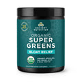 Organic SuperGreens Bloat Relief† Powder Greens Flavor (25 Servings) bottle