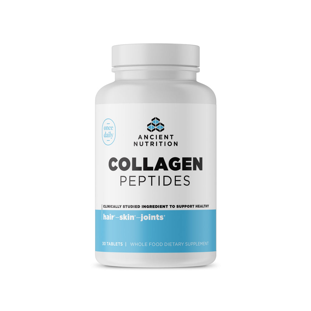 Collagen Peptides Tablets (30 Tablets) bottle