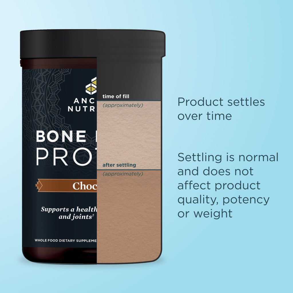 product settles over time