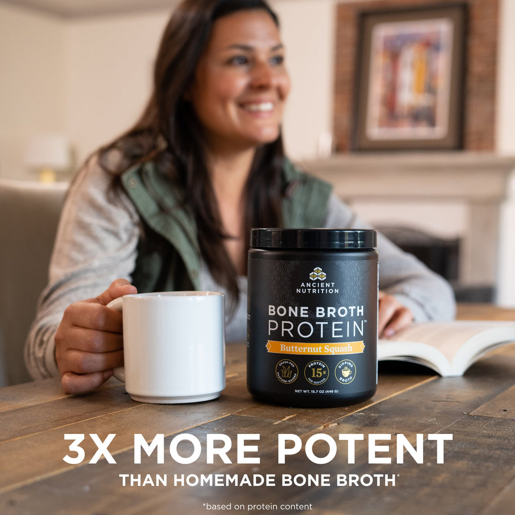 3x more potent than homemade bone broth