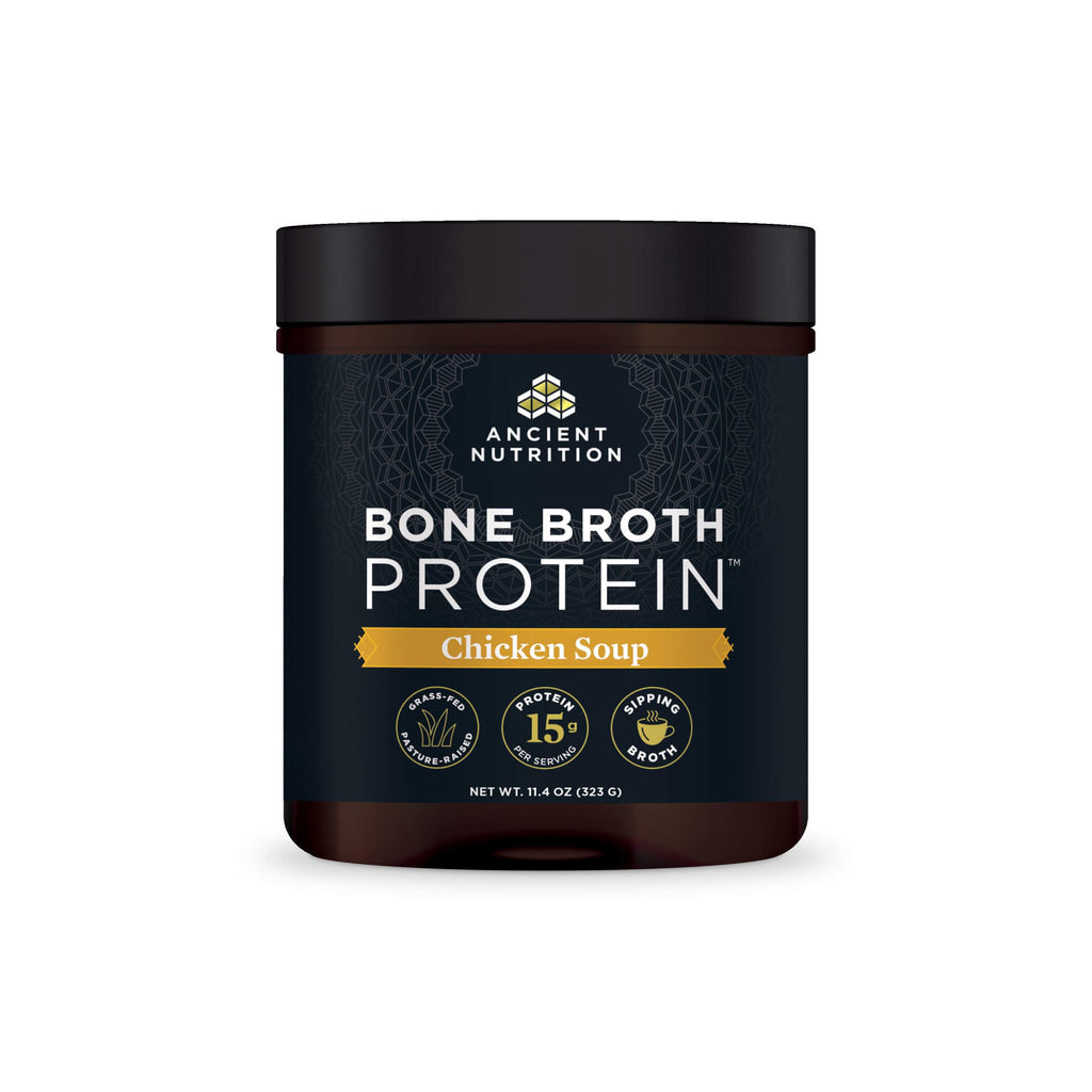 Bone Broth Protein Powder Chicken Soup (15 Servings) bottle