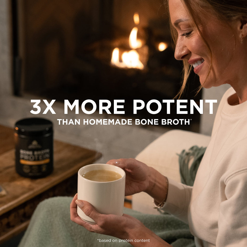 3x more potent than homemade bone broth