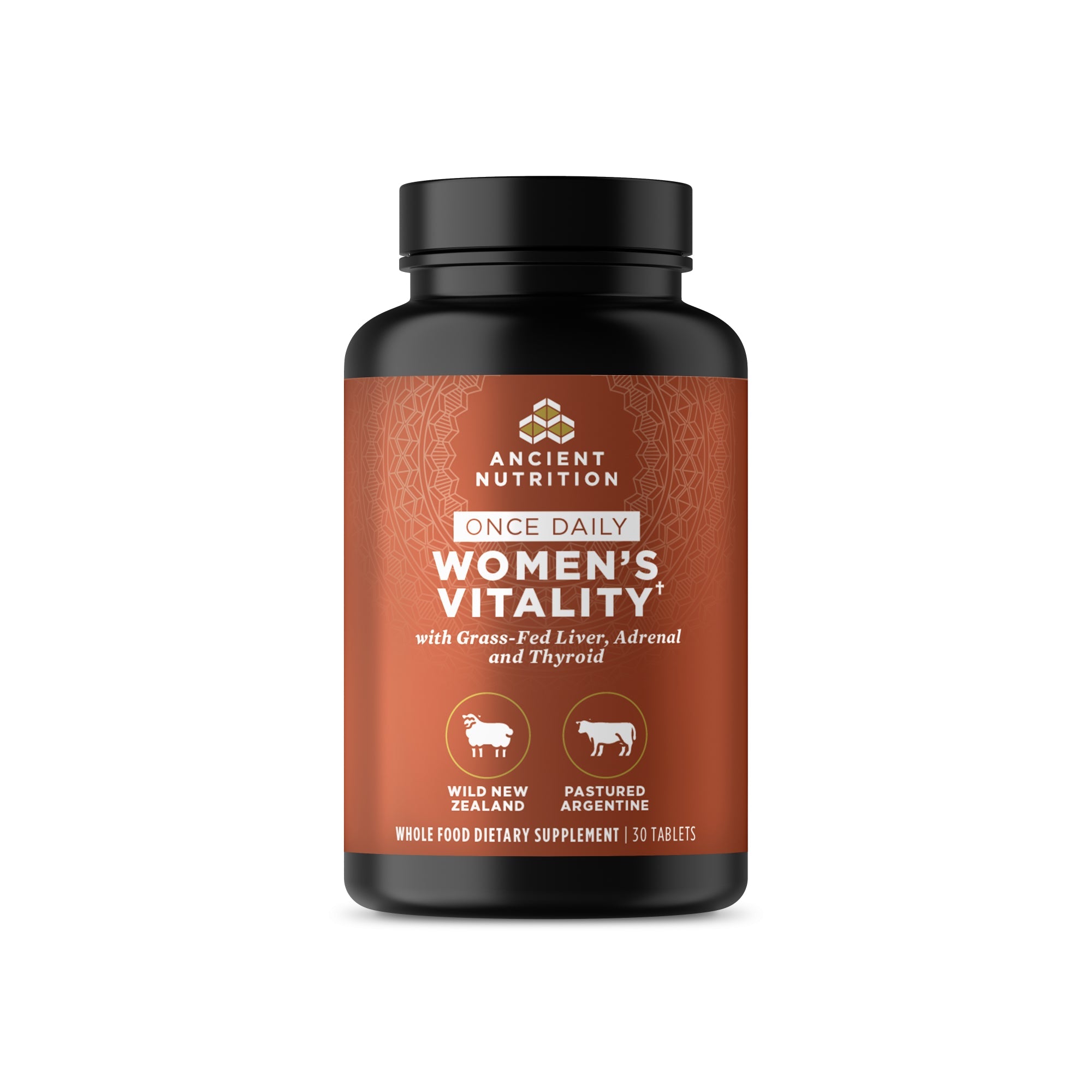 Women's Vitality Once Daily Tablets (30 Servings) front of bottle