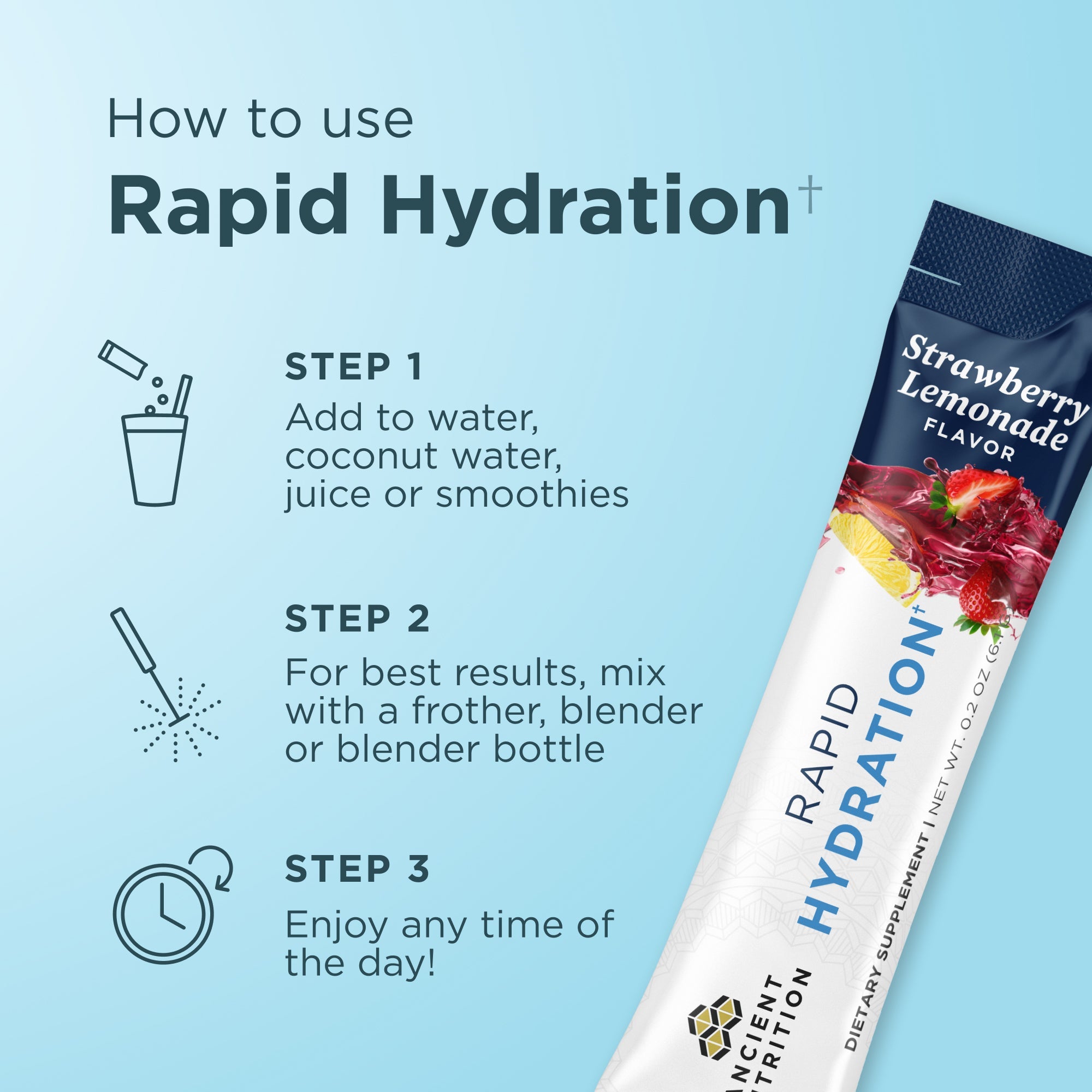 how to use rapid hydration