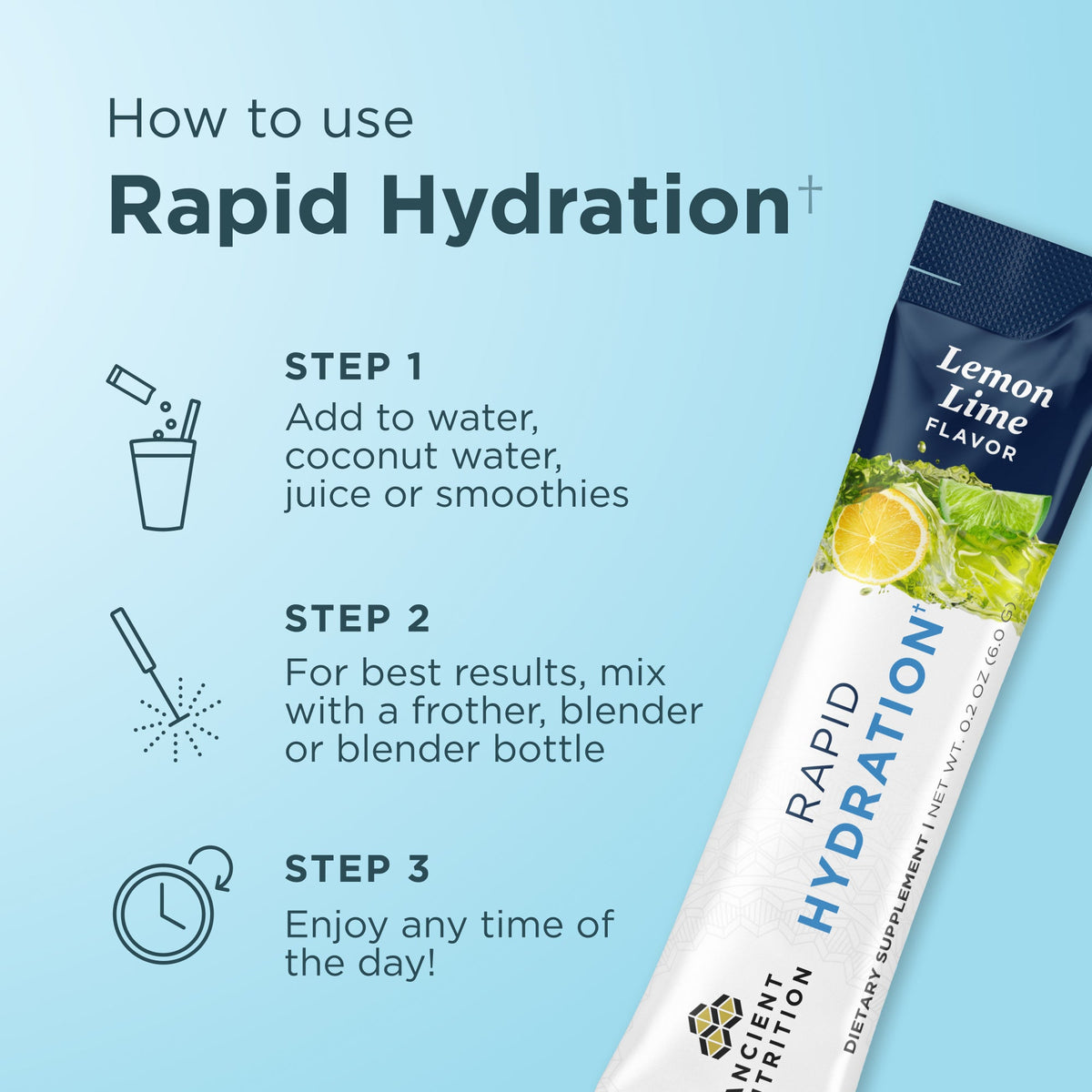 how to use rapid hydration