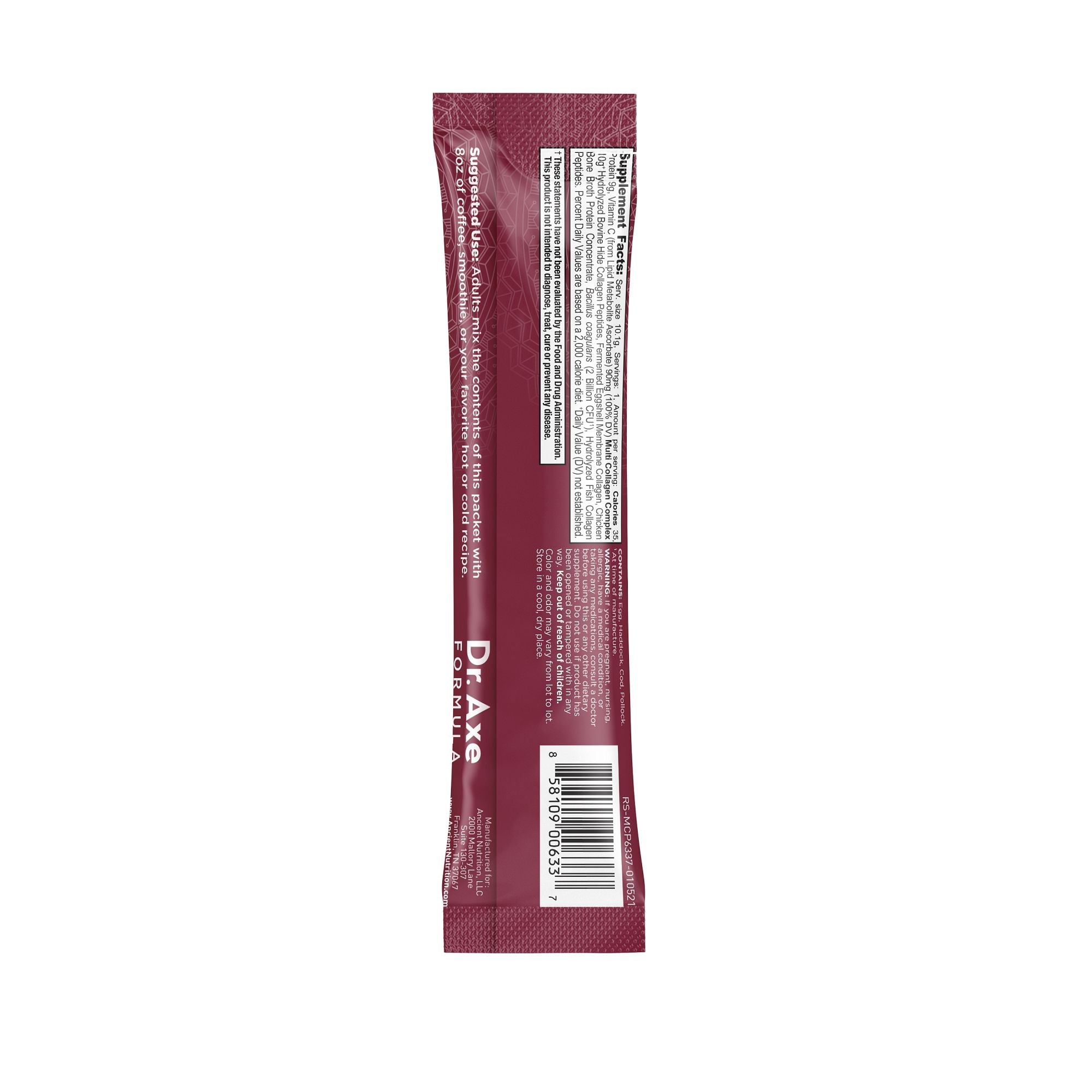 multi collagen protein stick pack