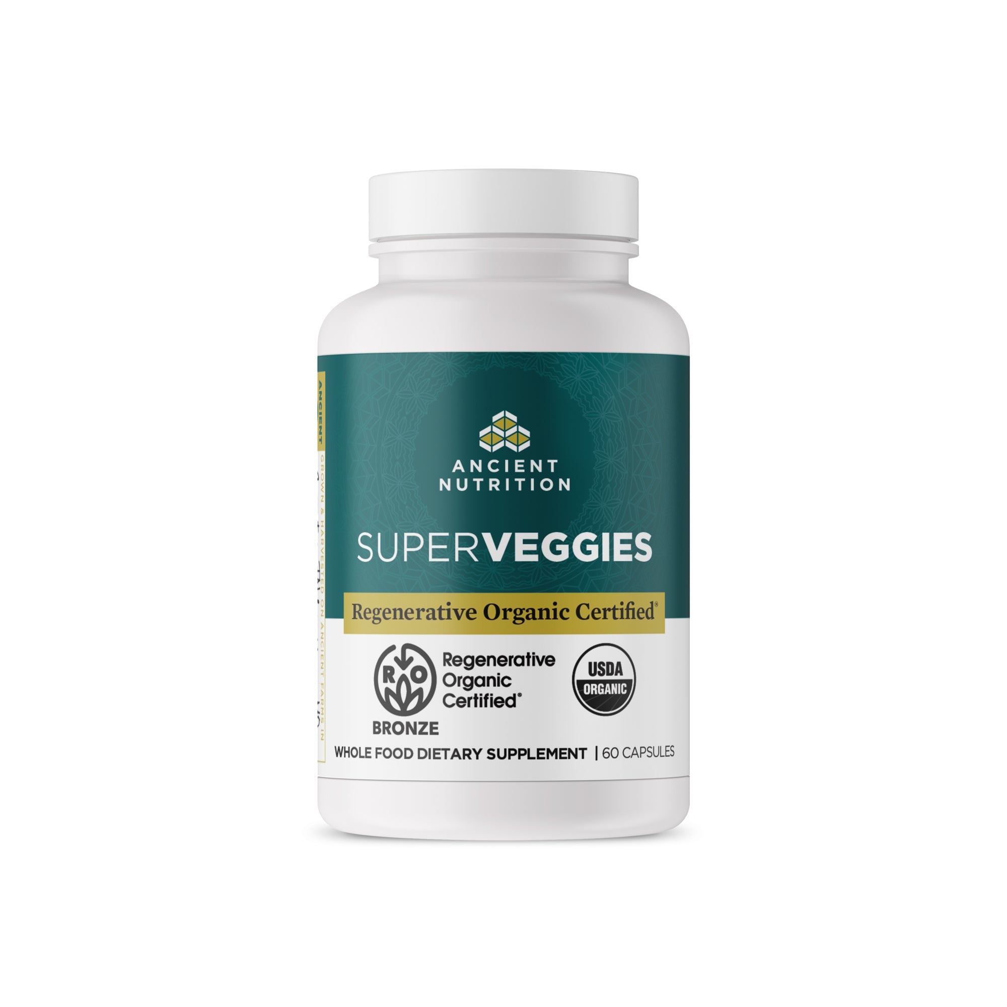 Regenerative Organic Certifiedª SuperVeggies (30 Servings) front of bottle