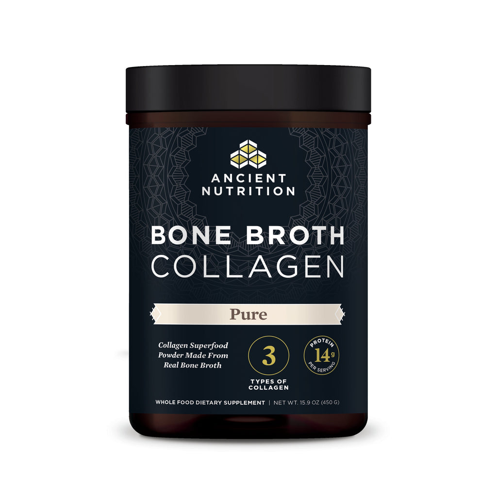 Bone Broth Collagen Protein Powder Pure (30 Servings) bottle