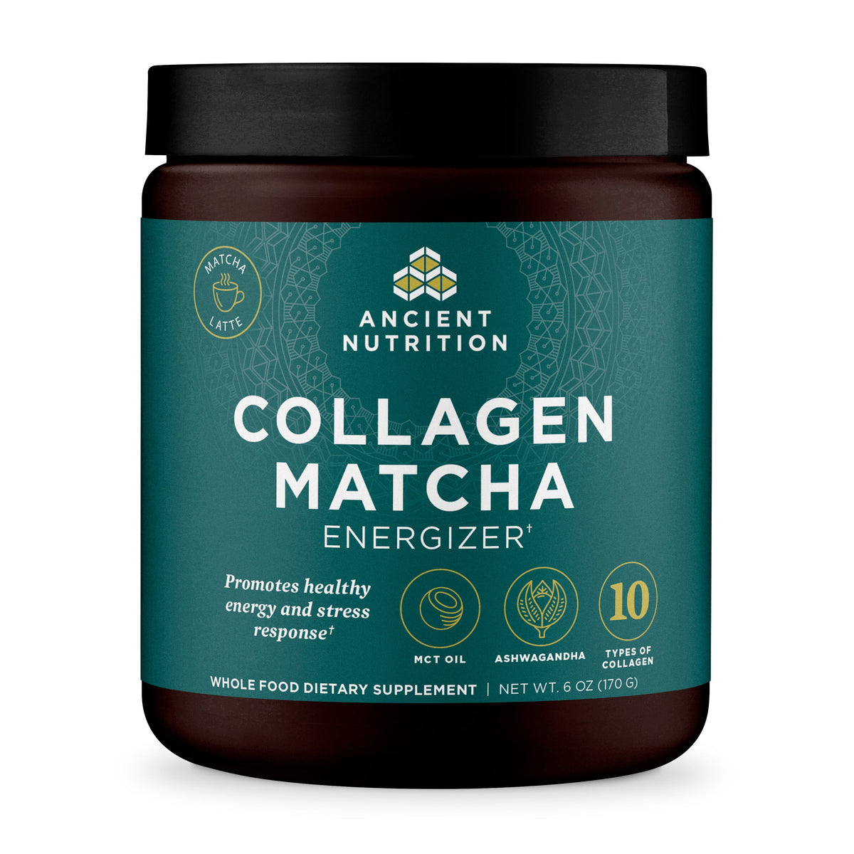 Collagen Matcha Energizer Powder (20 Servings) bottle