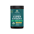 Organic SuperGreens Powder Mango Flavor (25 Servings) bottle