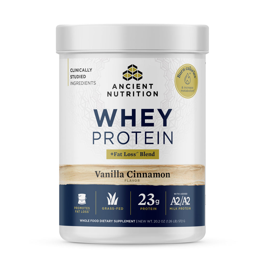 Whey Protein Lean Cinnamon Vanilla (18 Servings) bottle