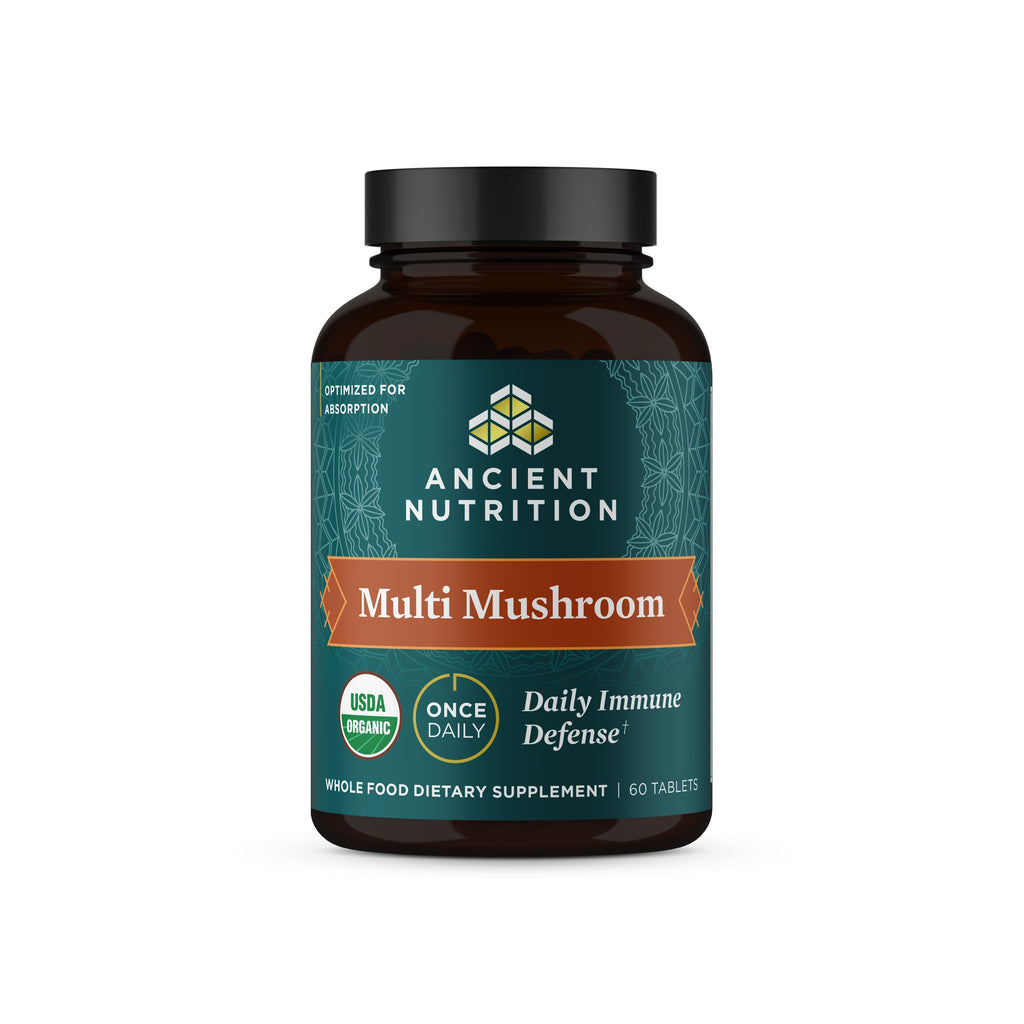 Multi Mushroom Daily Immune Defense Tablets (60 Tablets) bottle